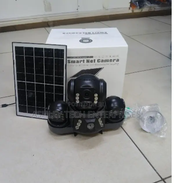 Solar Powered 4g Triple Lens Outdoor PTZ Camera