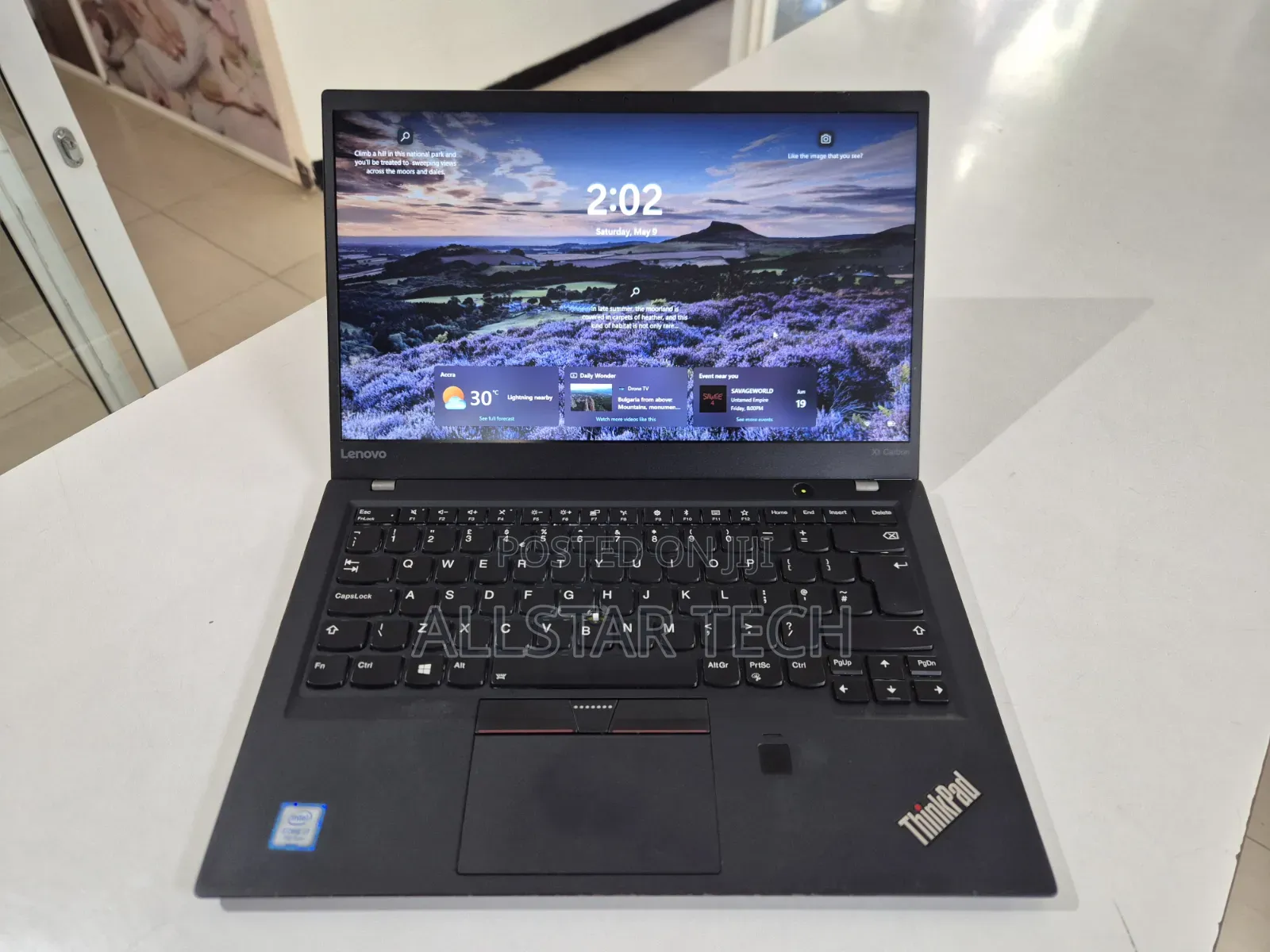 Laptop Lenovo ThinkPad X1 Carbon 16GB Intel Core i7 SSD 256GB