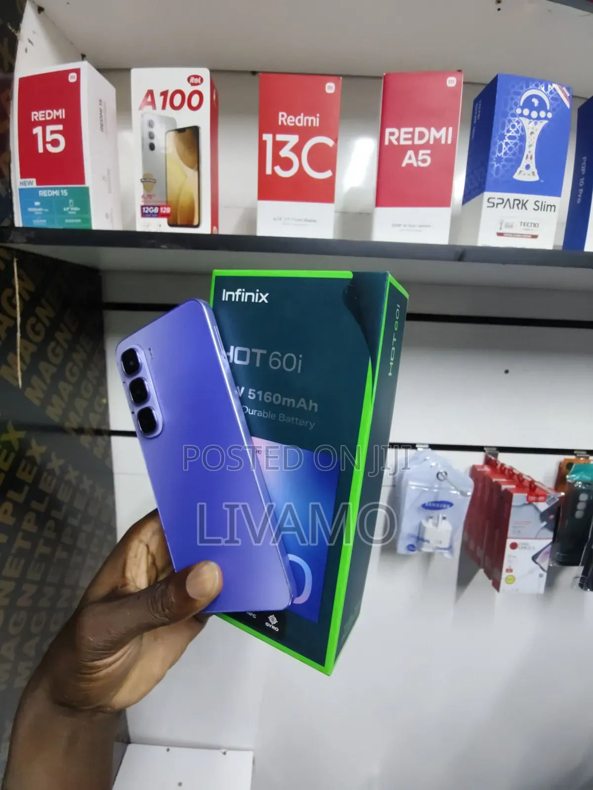 Infinix Hot 60i 128 GB Blue