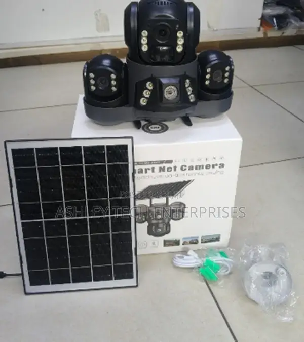 Wireless Triple Lens Solar Security Camera
