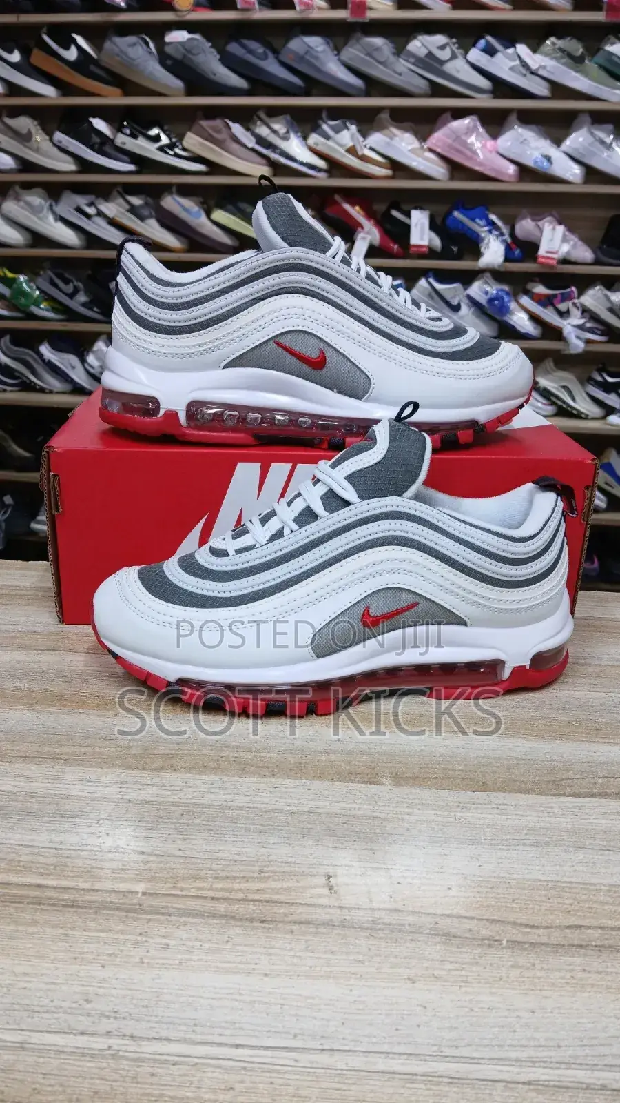 Nike Airmax 97 White Red