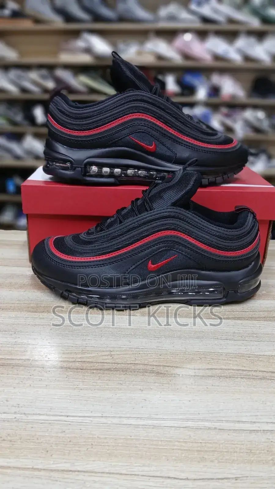 Nike Airmax 97 Blackred