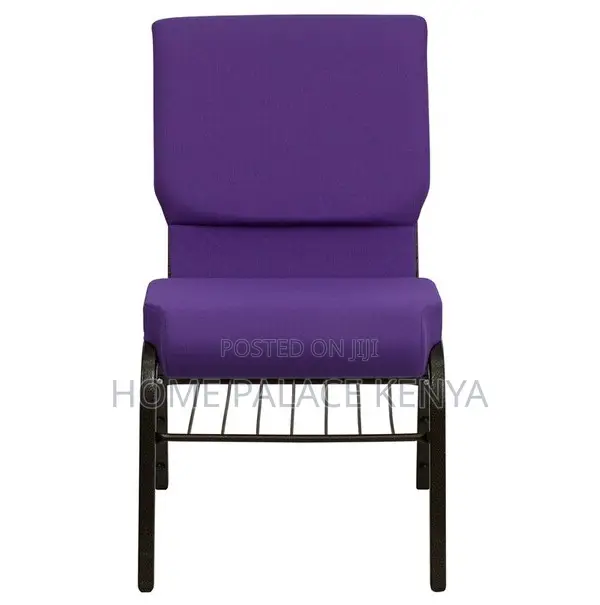 Event Chair:Upholstered Event Chair With Metal Frame