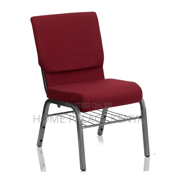 Event Chair:Upholstered Event Chair With Metal Frame