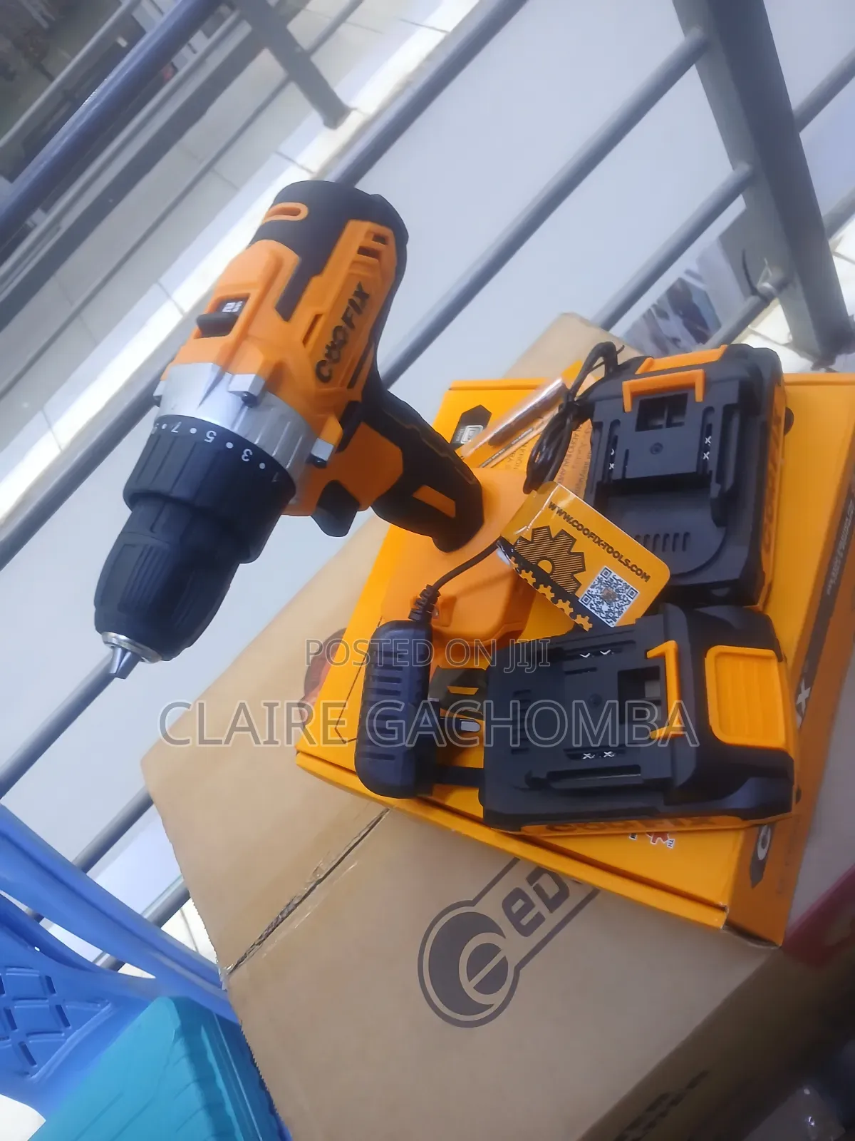 Coofix 20v Cordless Drill Driver Kit – Heavy Duty Performance