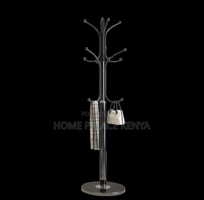 Coat Hanger: Metal Coat Rack Stand With 12 Hooks