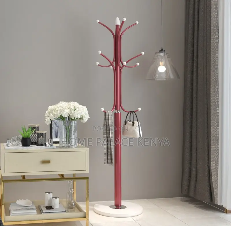 Coat Hanger: Metal Coat Rack Stand With 12 Hooks