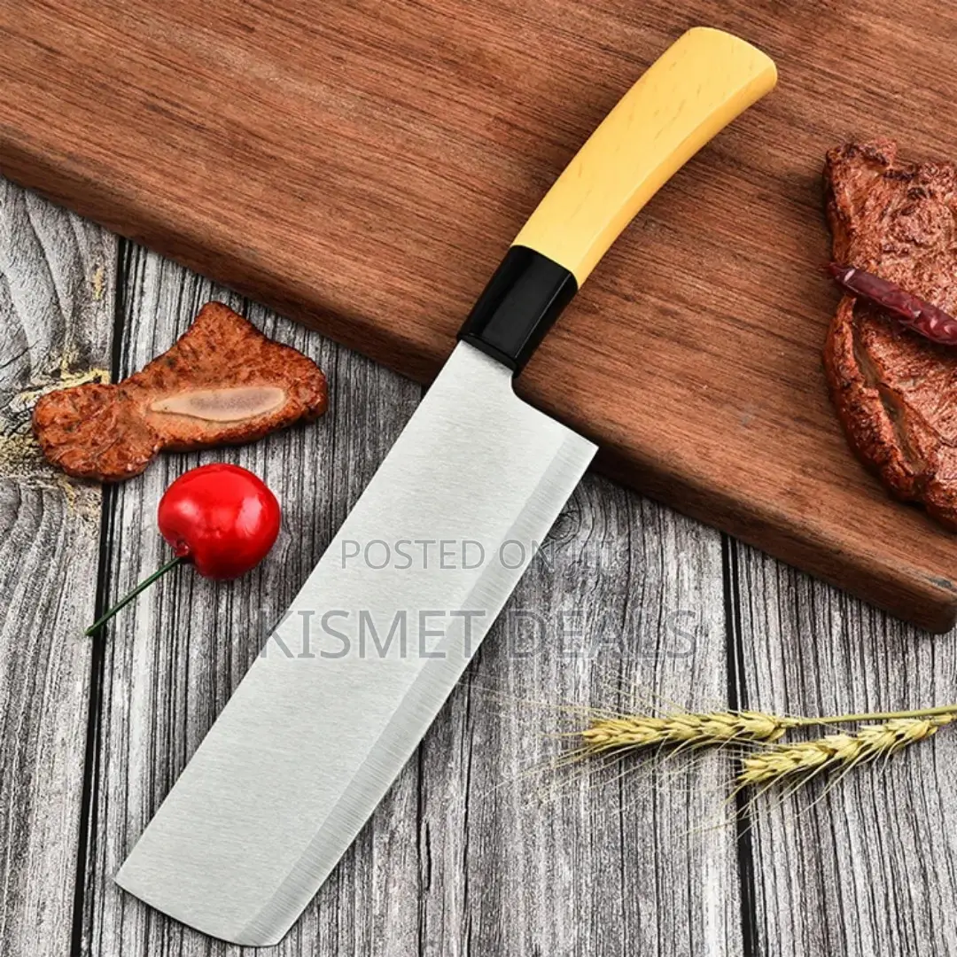 *Jinjunli Big Bone Cleaver Knife 30cm Long, 7cm Width, Handle 12cm