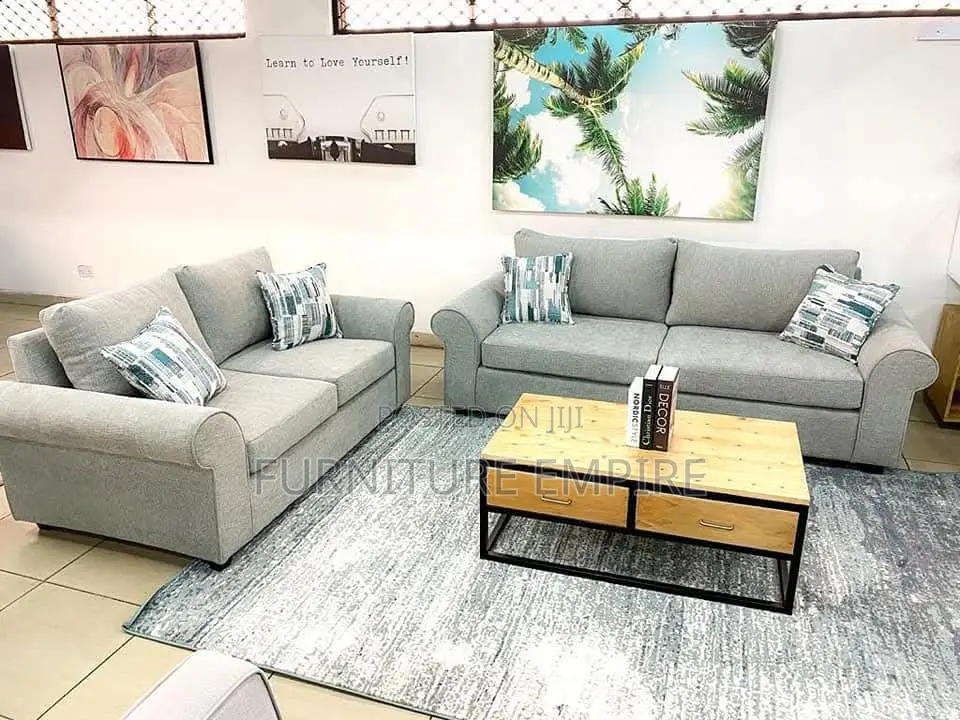 Modern Grey Sofa Set