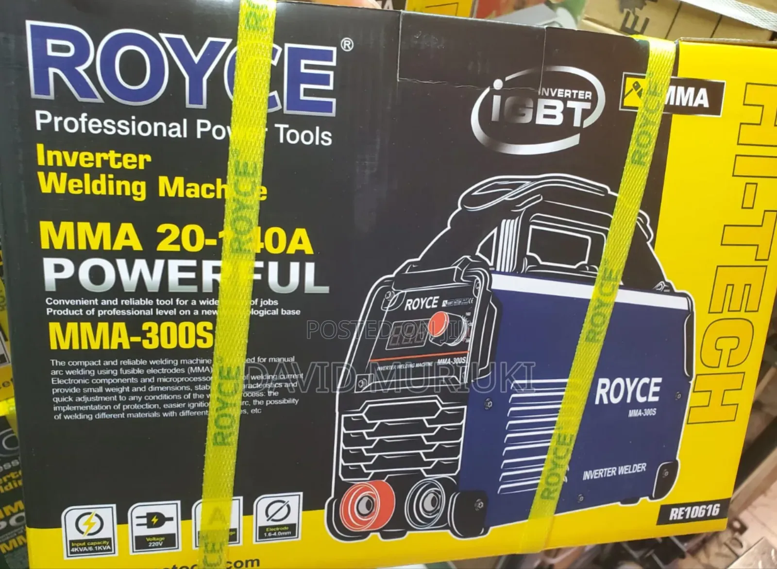 300s Royce Welding Machine
