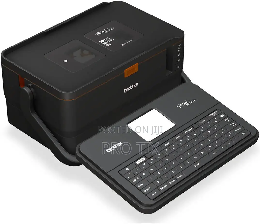 Brother Pt-e850tkwli P-touch Labelling Machine Pc Link