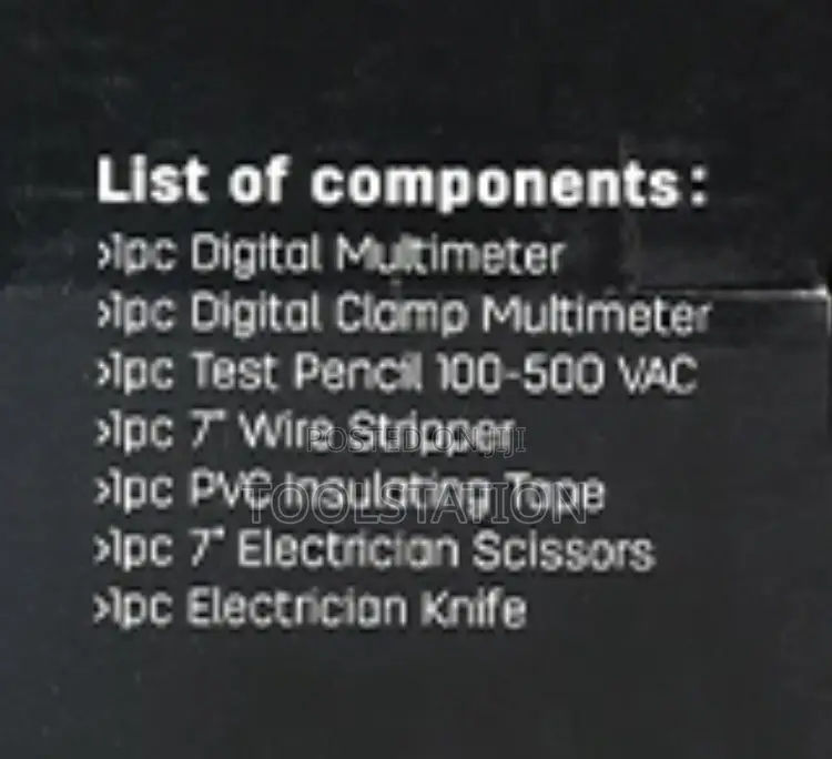 7 PCS Electrician Tool Set Edl-C1007e-Z