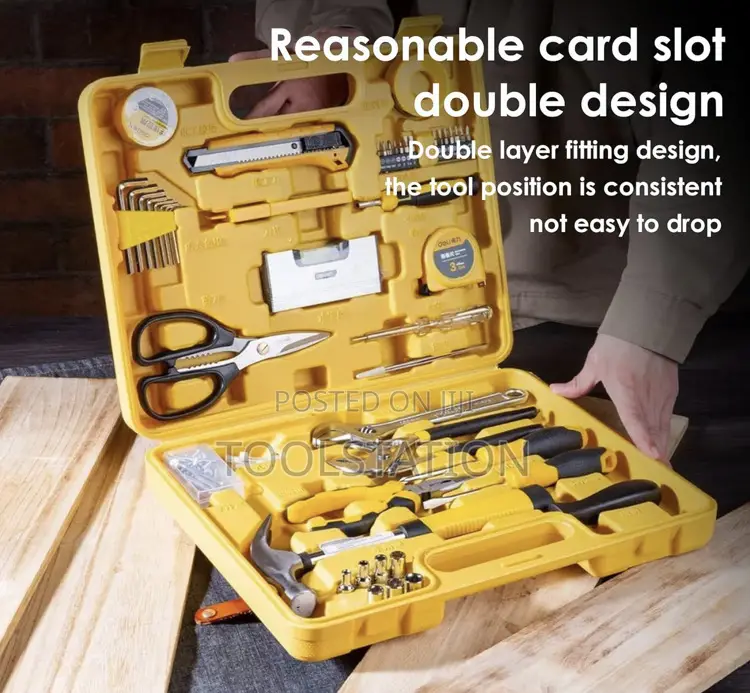 Household Tool Set 48 PCS Hard Case Edl1048j