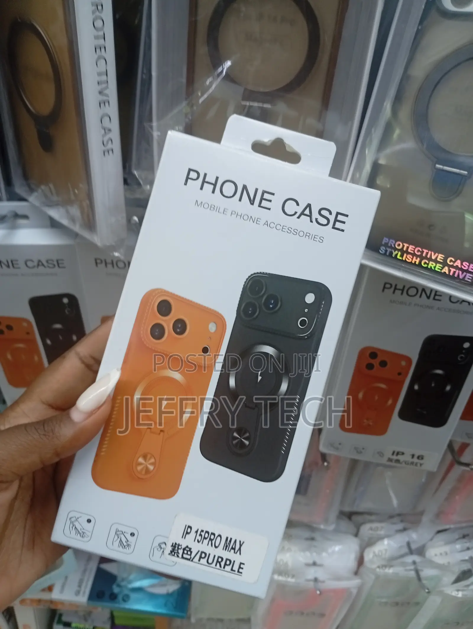 Apple iPhone 15 Pro Max Cases Magsafe and Integrated Kickstands.
