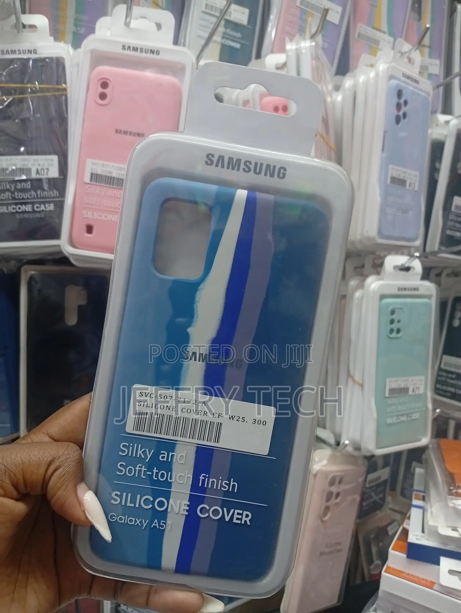 Shop Samsung A51 Silicone Cases With a Blue