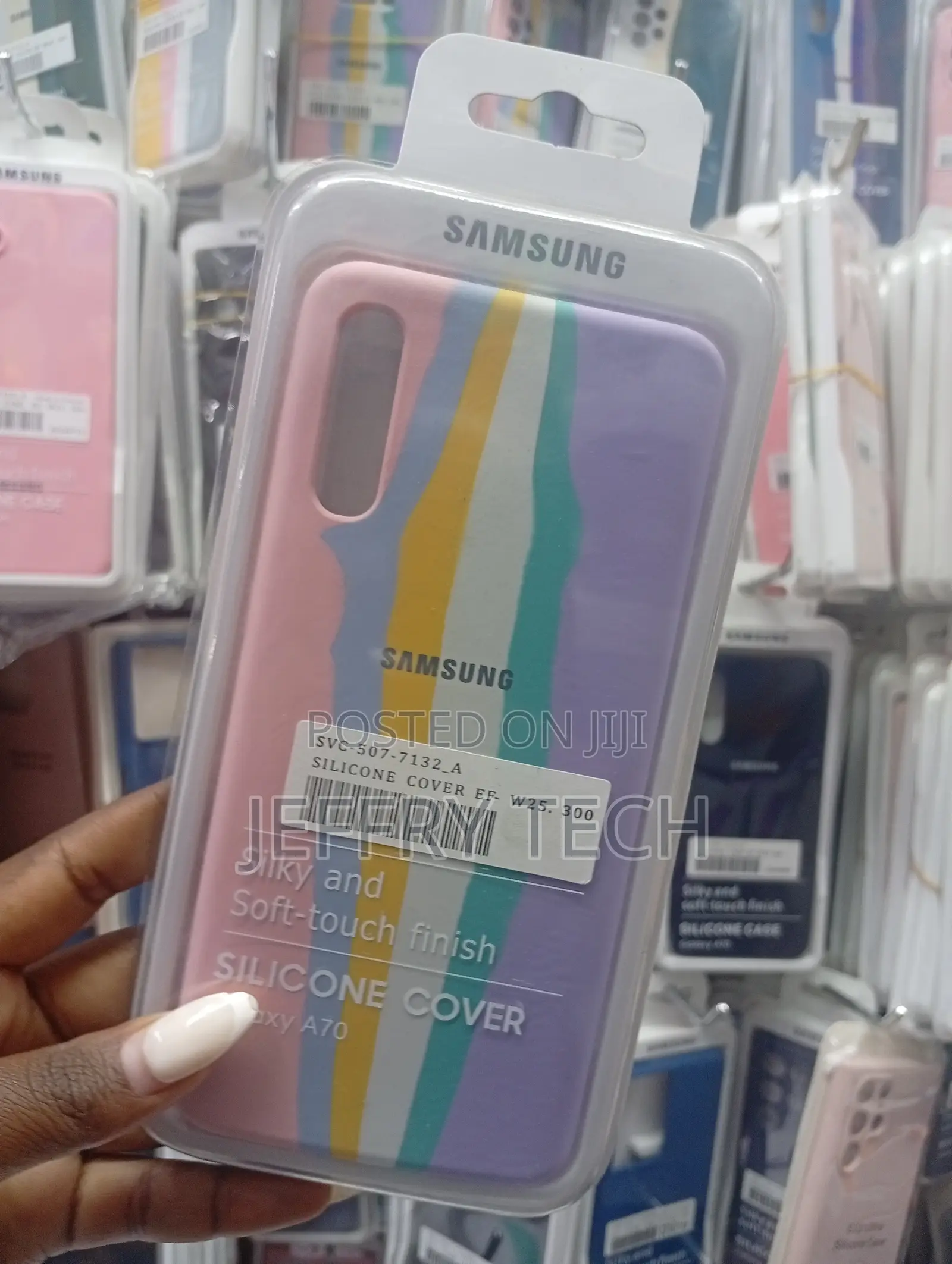 Rainbow Silicone High Quality Stylish Trendy 2022 .Samsung Galaxy A70