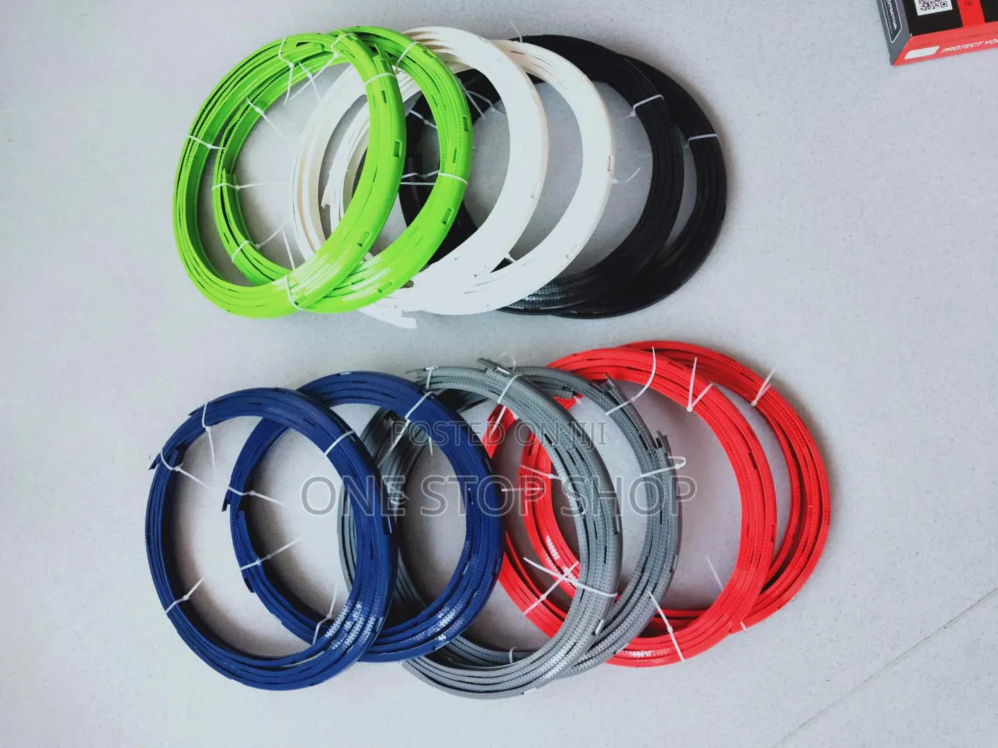 Strong Flexible Plastic Rim Guards Universal Fit