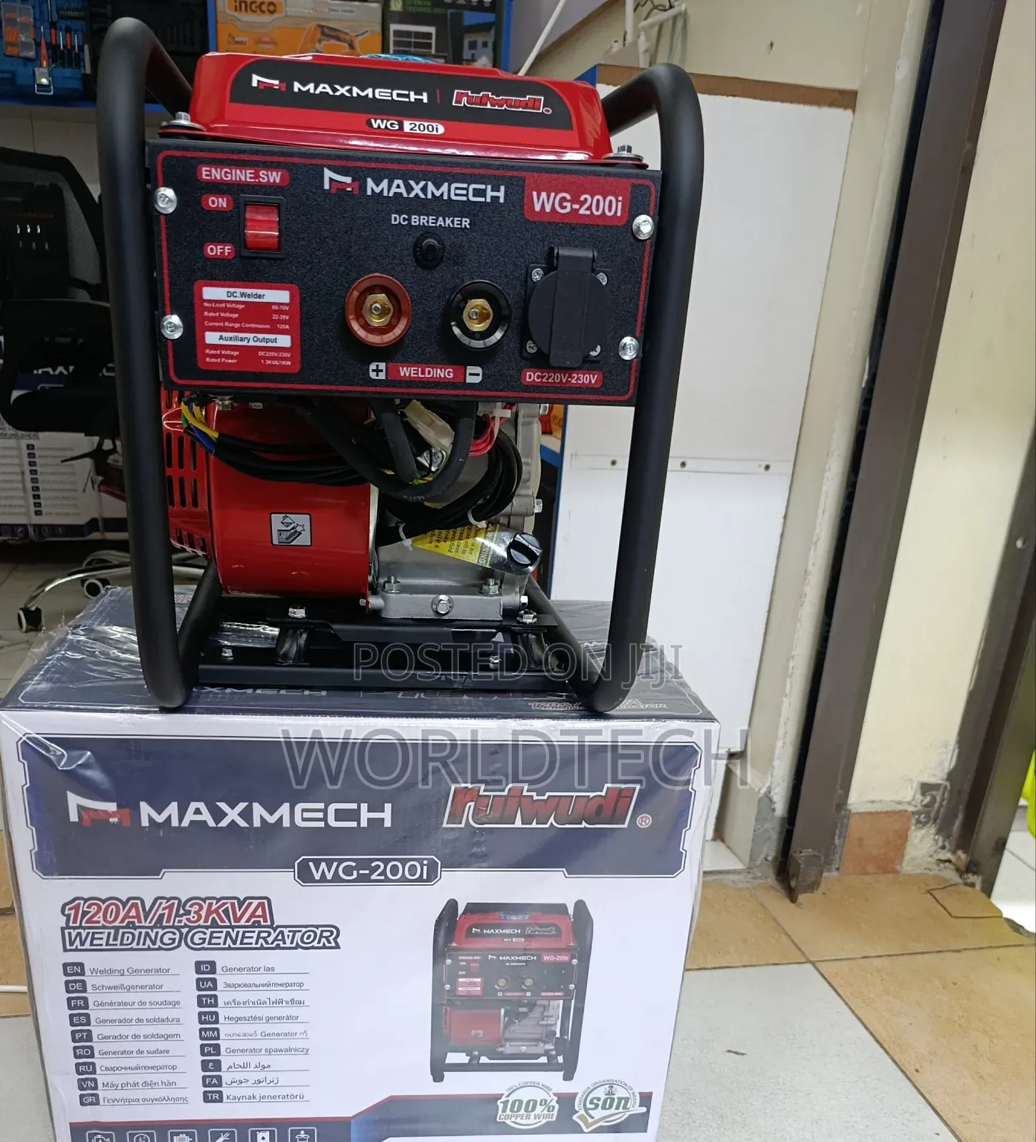 Maxmech 120amp Welding Generator/Maxmech Welding Machine