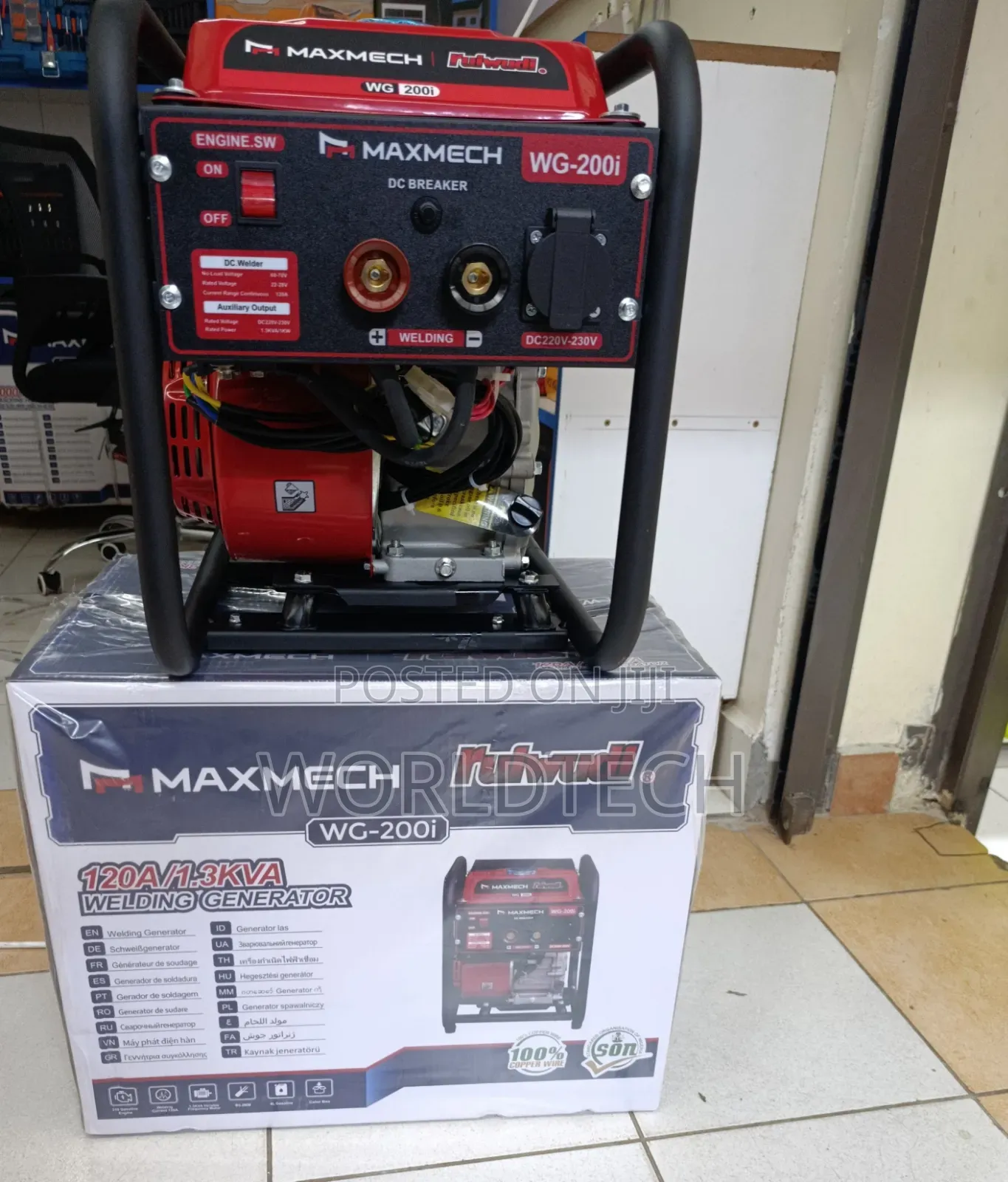 Maxmech 120amp Welding Generator/Maxmech Welding Machine