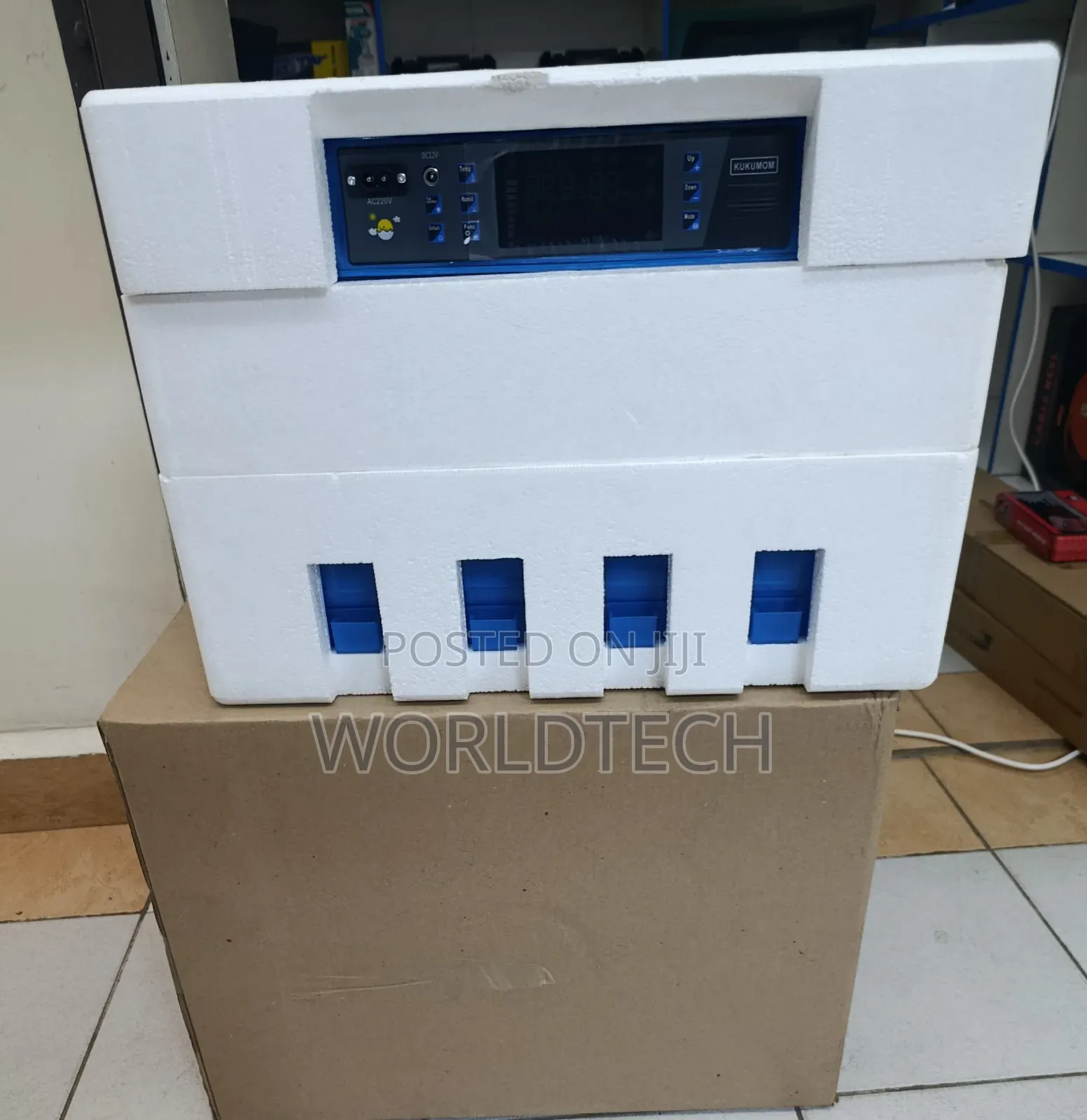 128 Eggs Both Ac and Dc Automatic Incubator/128 Automatic Eggs Hacher