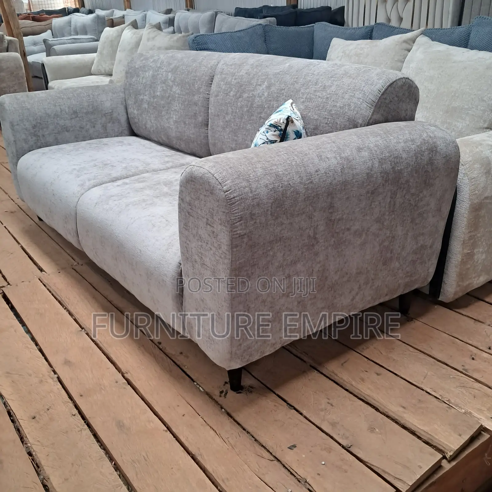 Light Grey 3 Seater Sofa