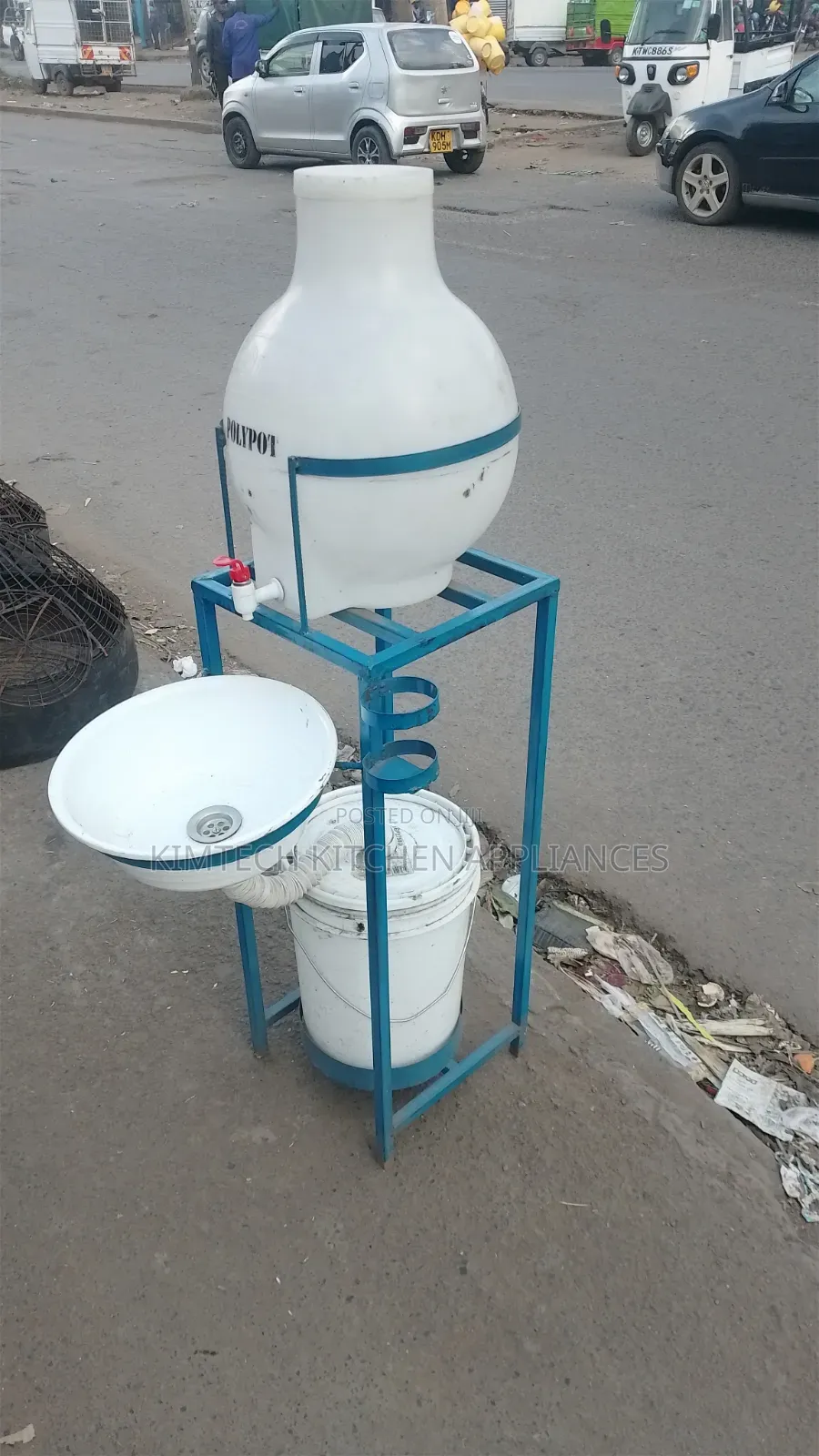Hand Washing Station On A Stand
