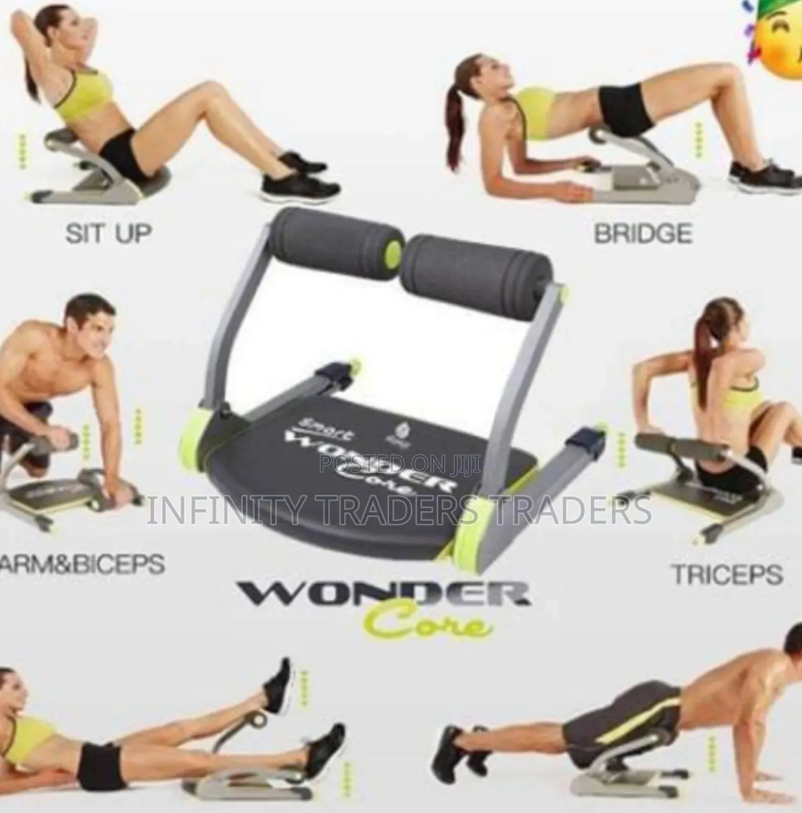 Wonder Core Exercises Bench