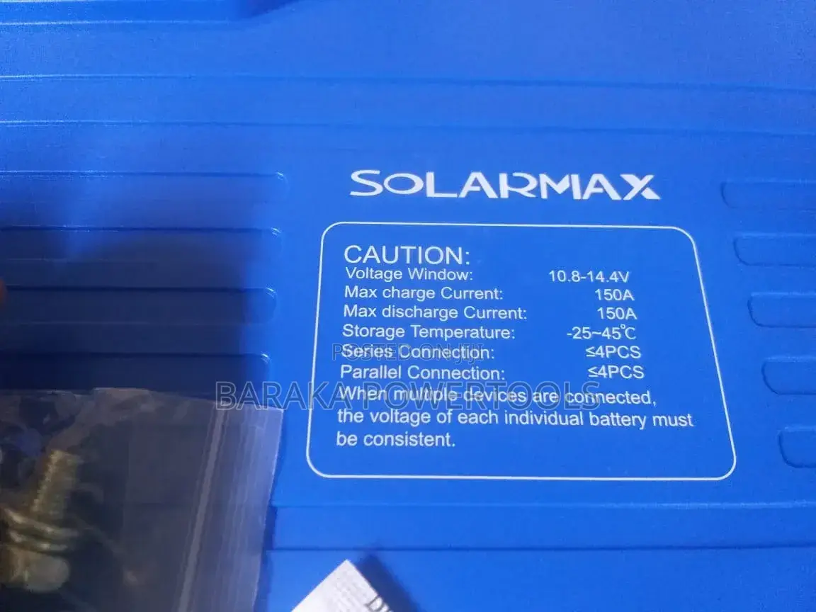 Solarmax Lithium Battery 300ah