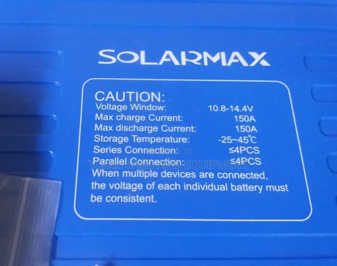 Solar Max Lithium Battery