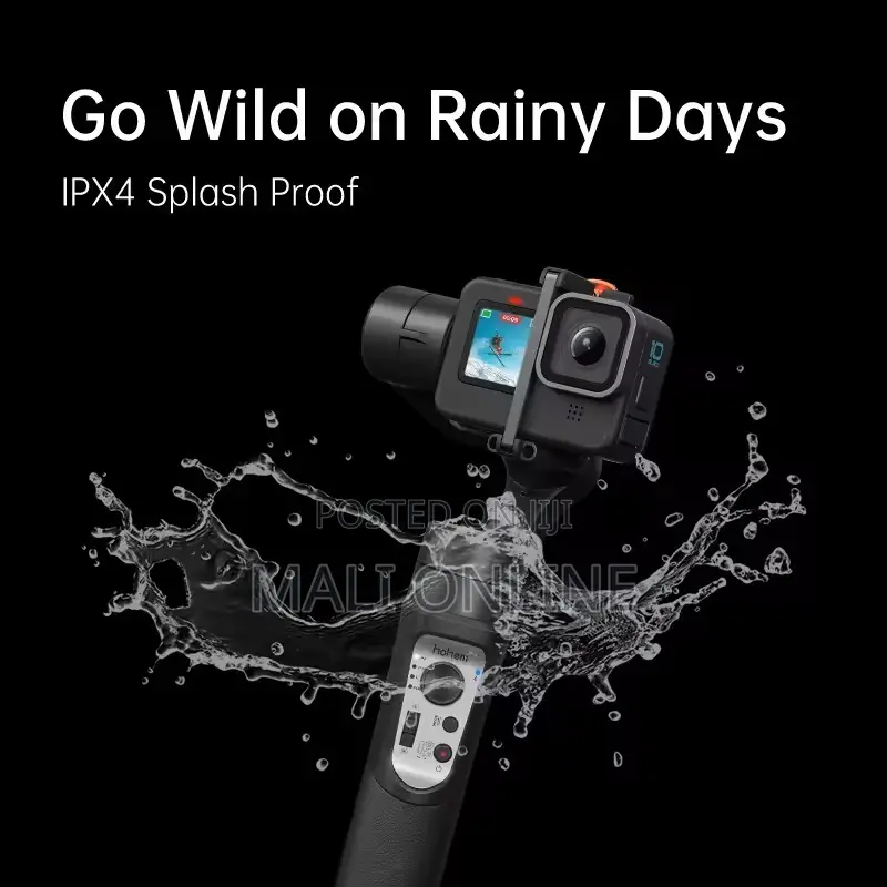 Hohem Isteady Pro 4 3-axis Gimbal Stabilizer Bluetooth Ipx4 14hr Bat