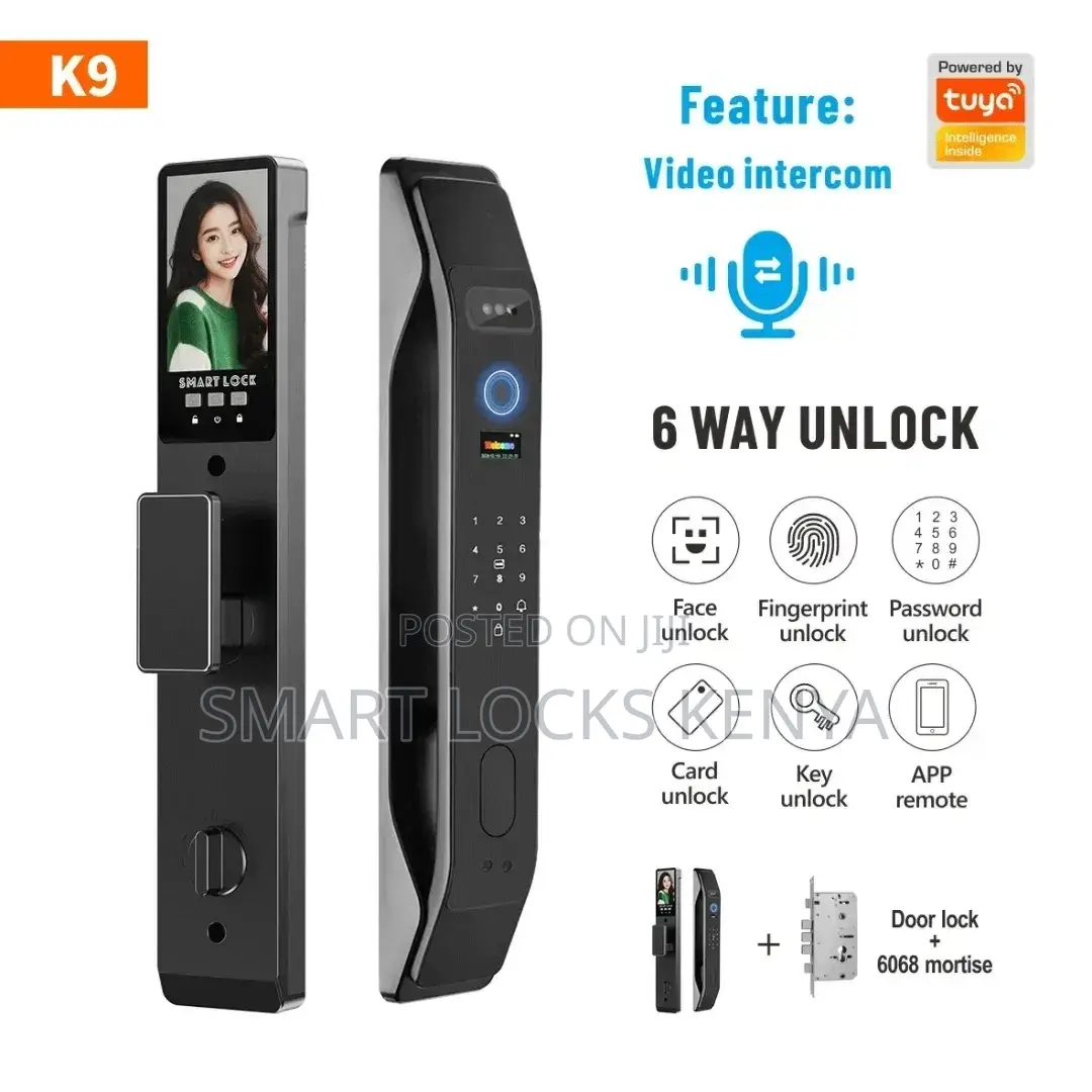 Tuya Smart Door Lock 3d Face Recognition Door Lock Biometric