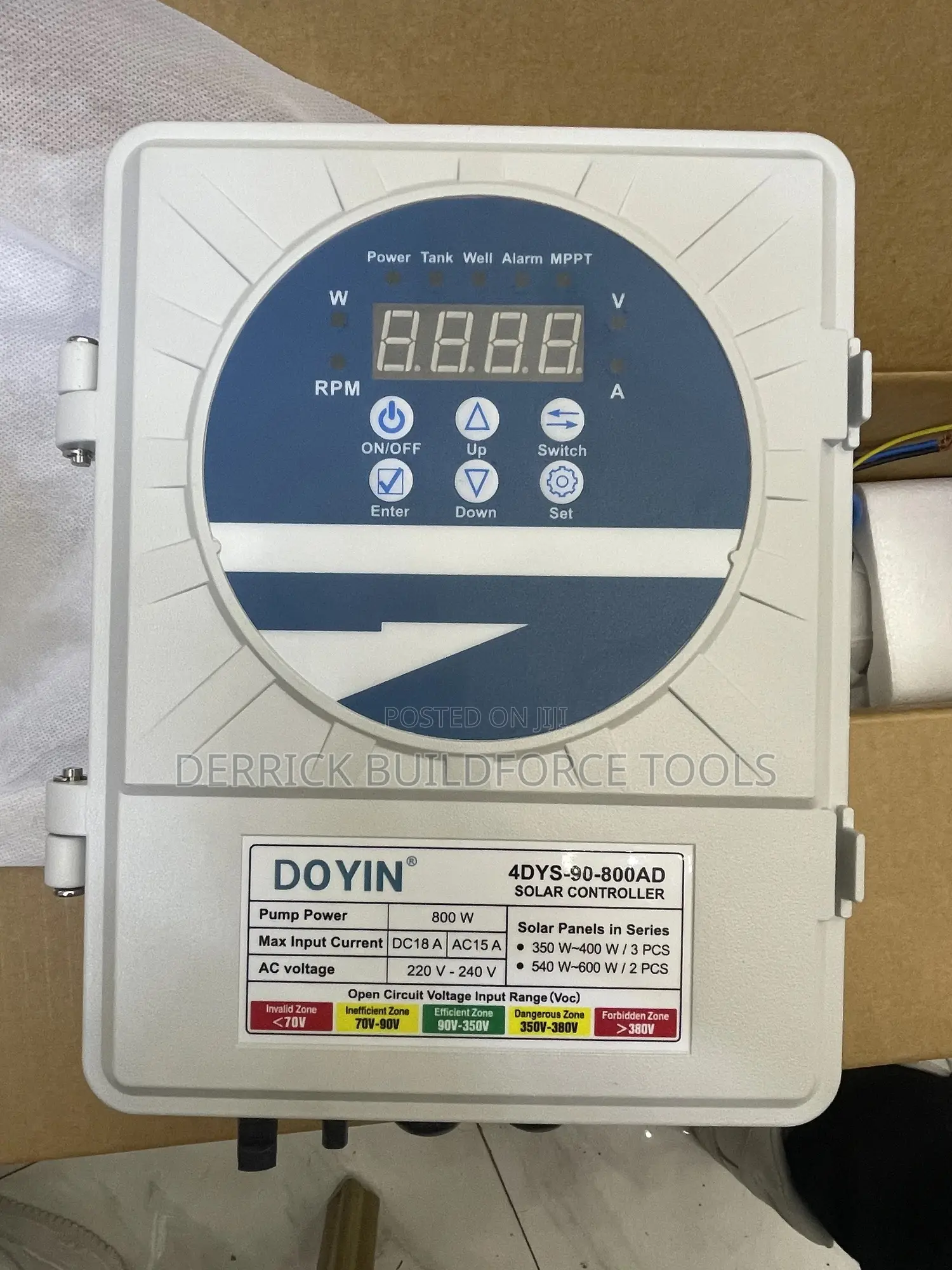 4sdys-90-800ad Doyin 1hp 800w 80m Head Hybrid Submersible Water Pump