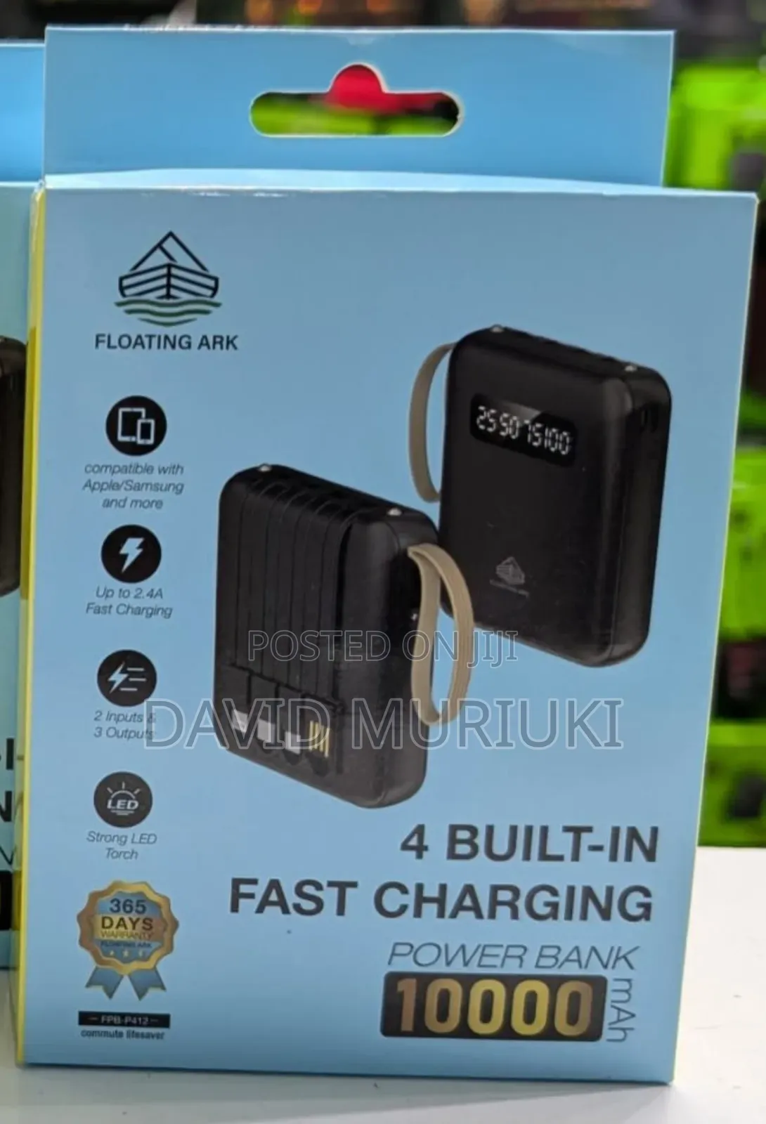 Floating Ark Commute Lifesaver. FPB-P412, 4 Built-in 10000mah Power