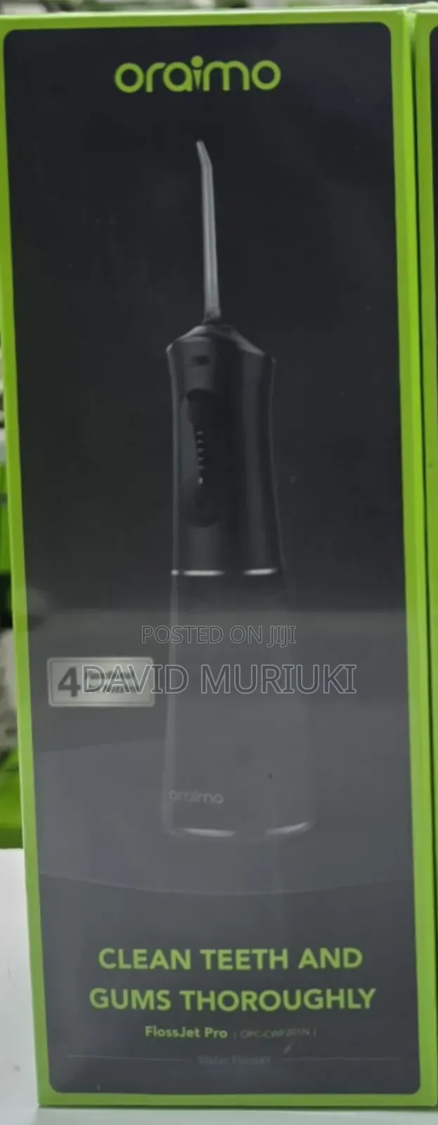 Oraimo Flossjet Pro Opc-Cwf201n Flosser With 5 Cleaning Modes
