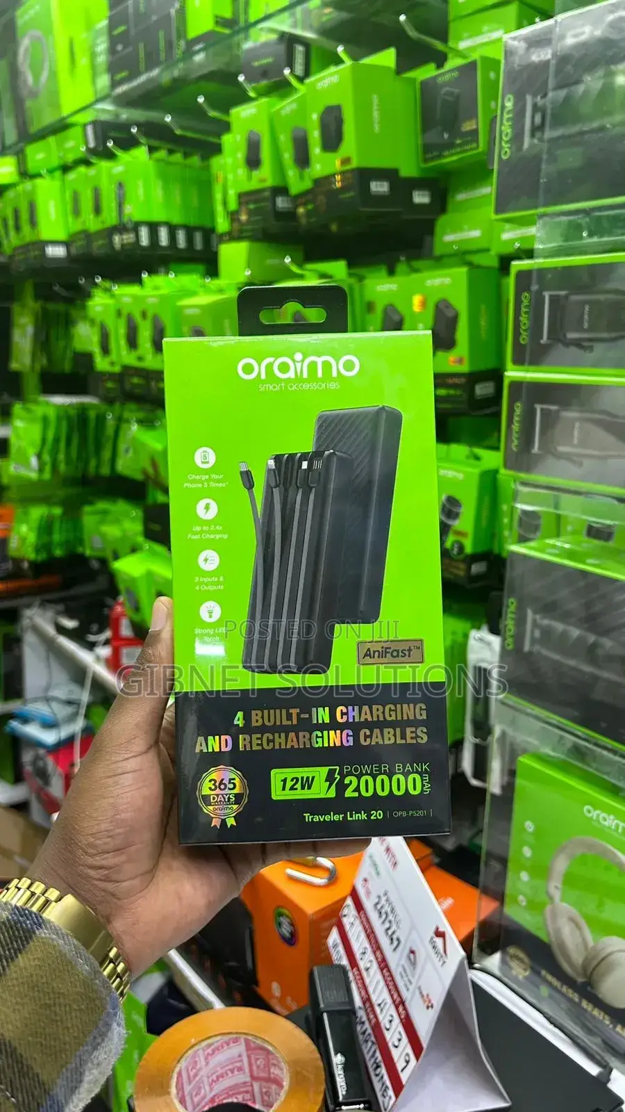 Oraimo Powerbank 20000mah