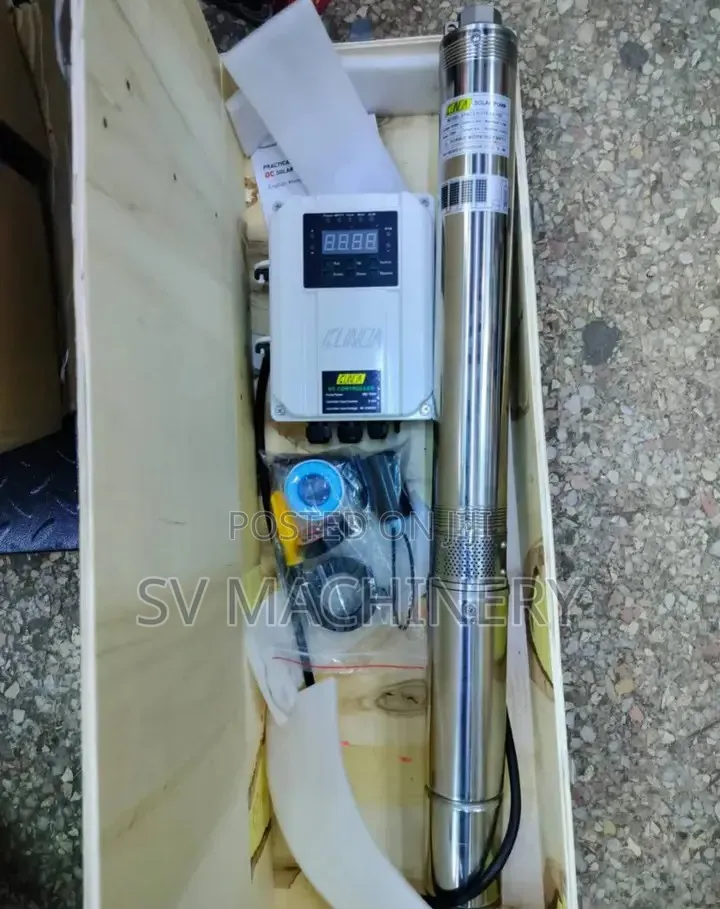 Heavy Duty 750w 90m 96v Kunda Submersible Solar Water Pump