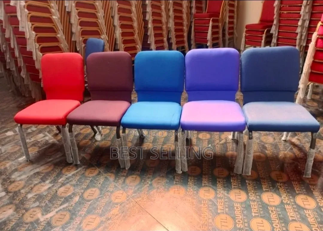 Church Chairs. Multiple Colors High Density