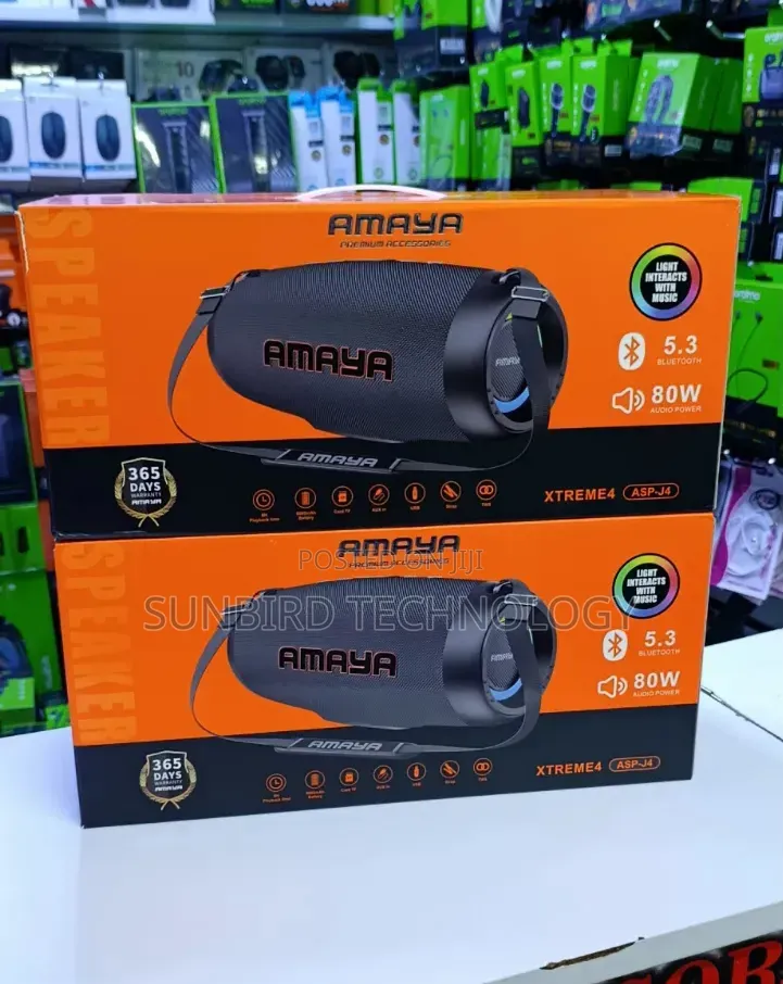 Amaya 80w J4 Extreme 4 Portable Speaker.
