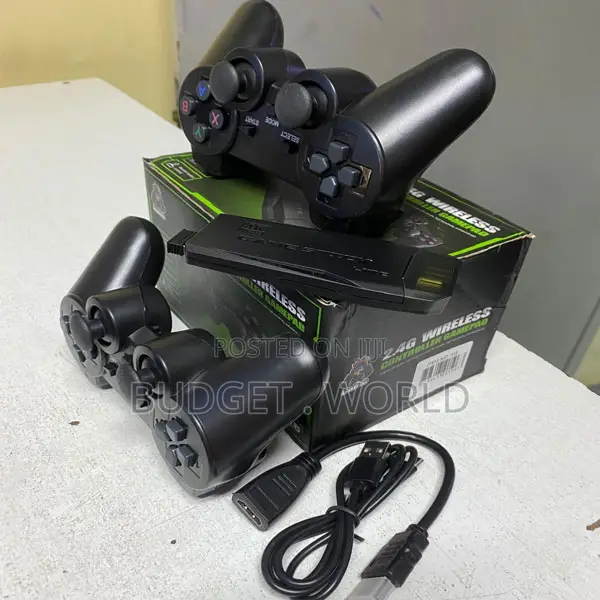 Retro Arcade Game Console M8 64gb With Dual Wireless Controllers