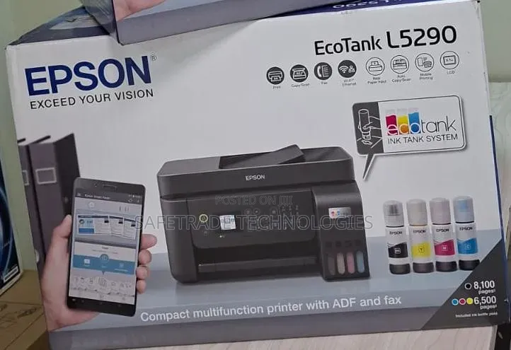 Epson Ecotank L5290 Print, Scan, Copy,Fax With Adf Printer