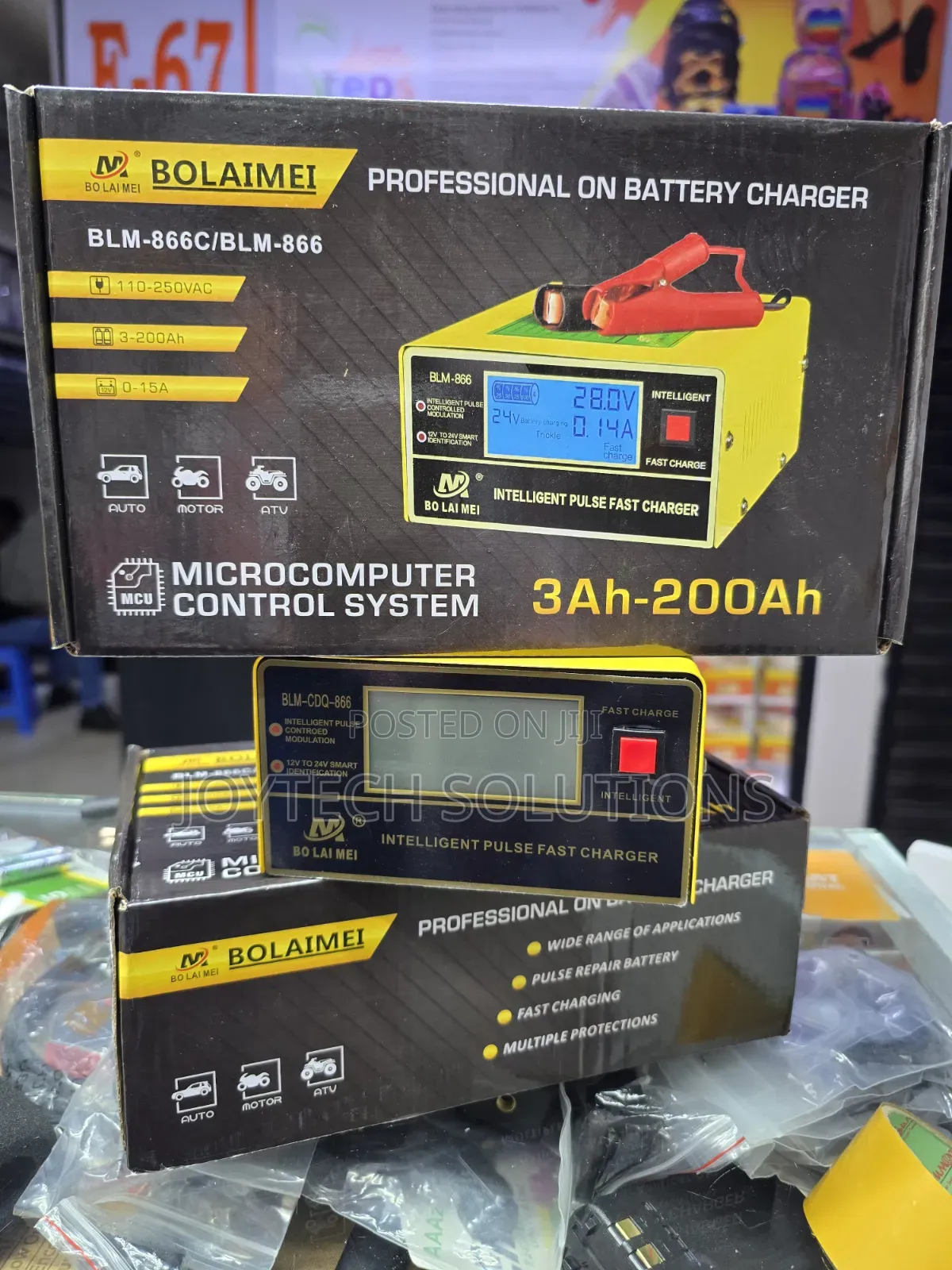 12v/24v Intelligent Battery Repairer Fast Charger