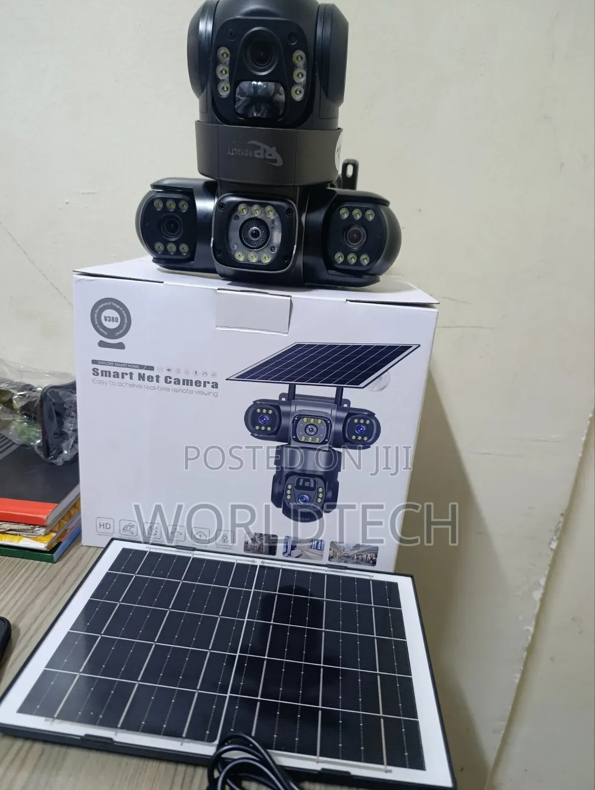 3 in 1 Solar CCTV Camera / Solar Powered CCTV Camera
