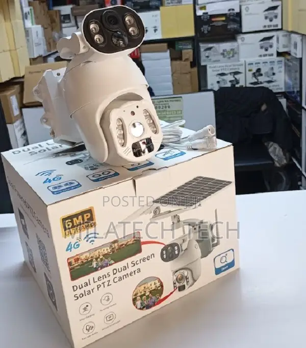 Ubox Dual Lens 6mp 4g Solar PTZ Ulthd