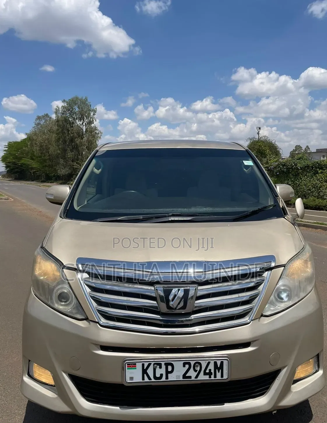 Toyota Alphard 2010 Gold