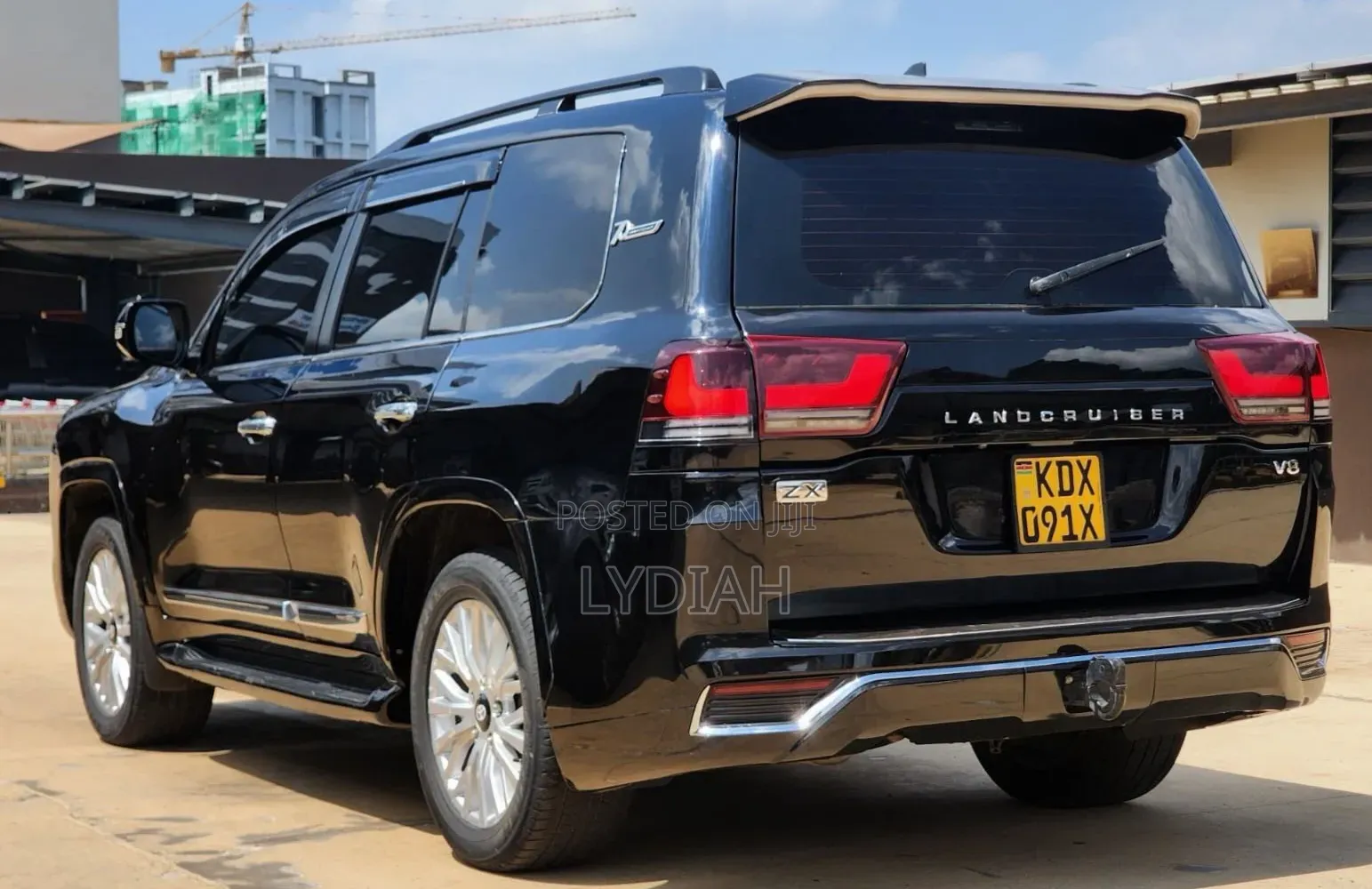 Toyota Land Cruiser 4.6 V8 ZX 2017 Black