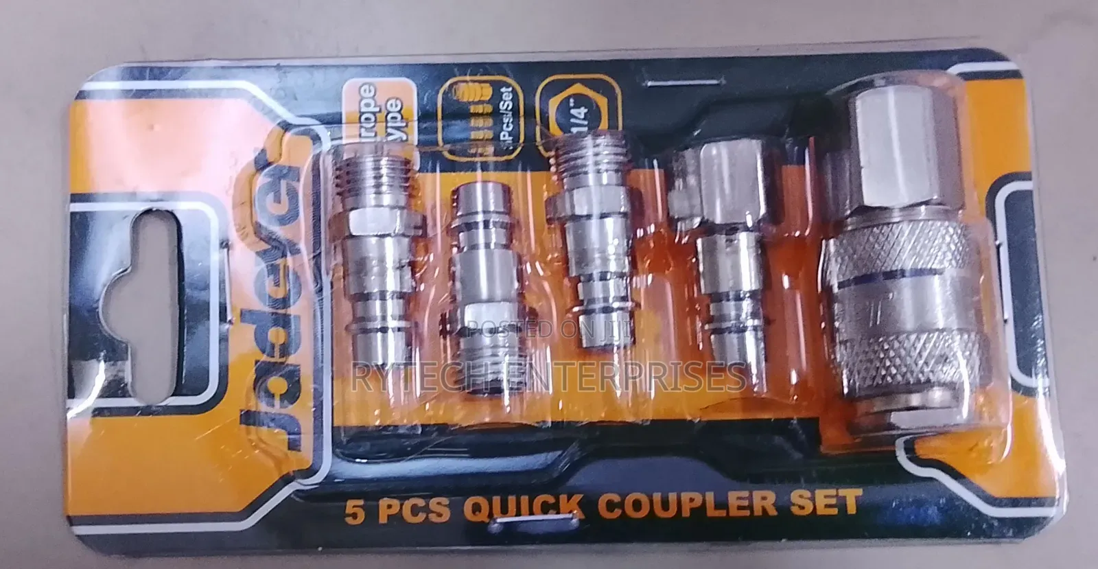 Jadever 5pcs Compressor Quick Coupler Set