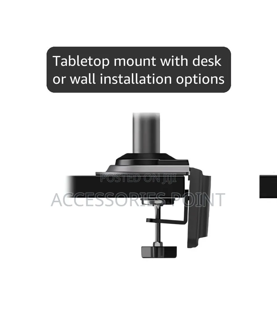 North Bayou Heavy Duty Dual Arm Monitor Desk Mount for 17 to 35 Inch