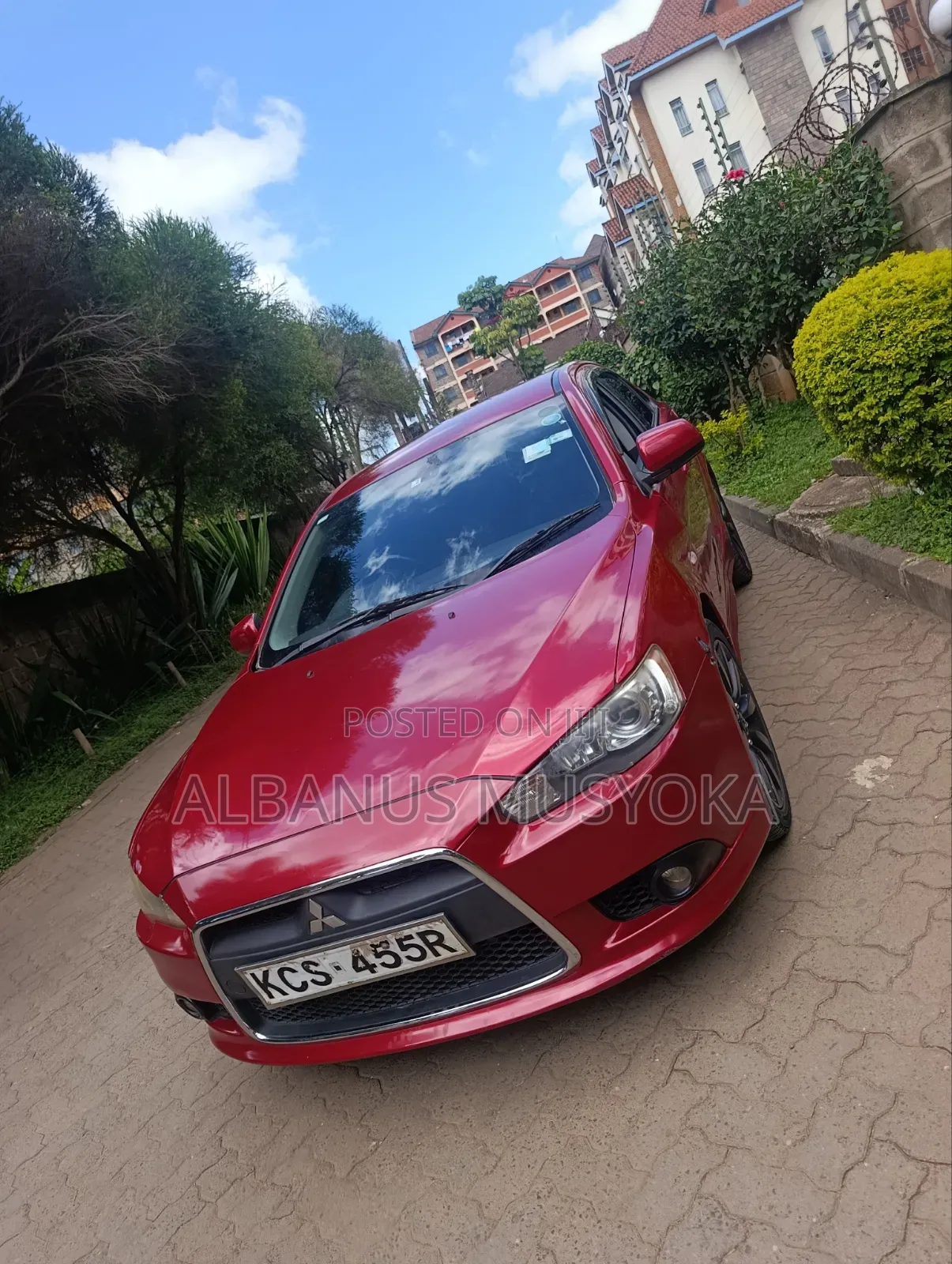 Mitsubishi Galant 2011 Red