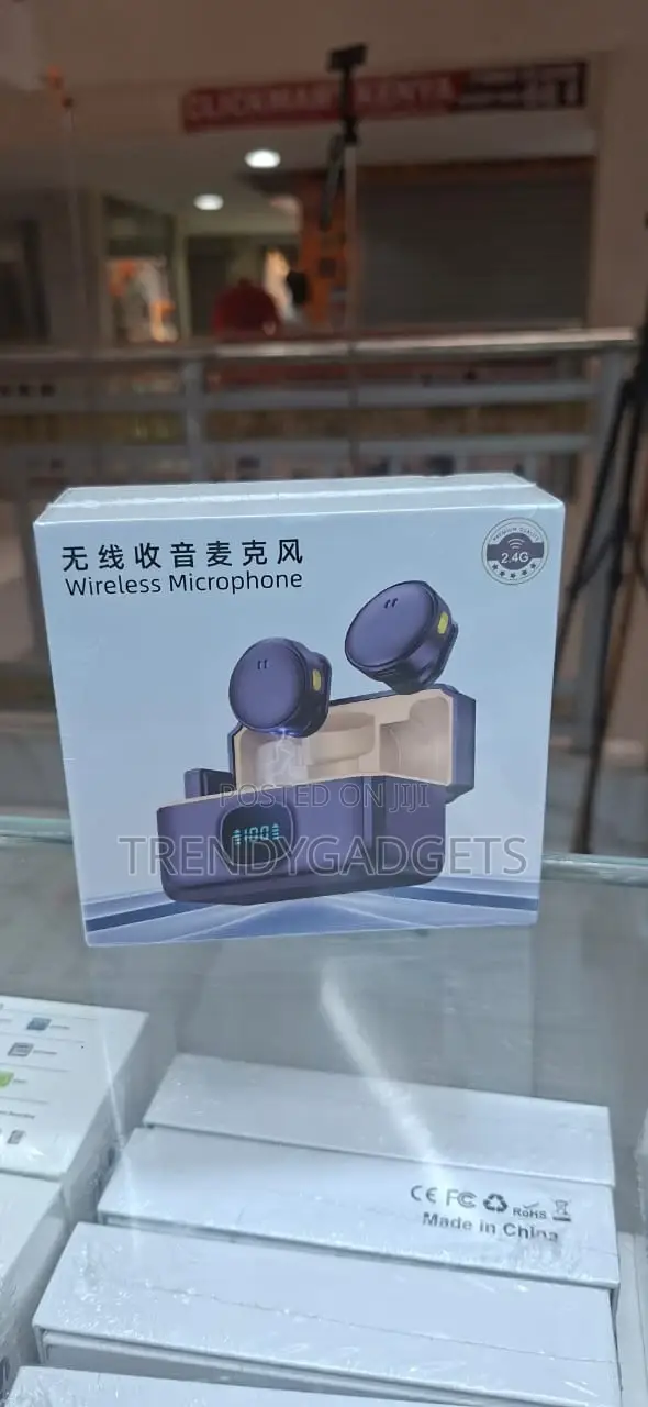 Q8 Magnetic Dual Wireless Mic Type-C 2.4g Lavalier Set