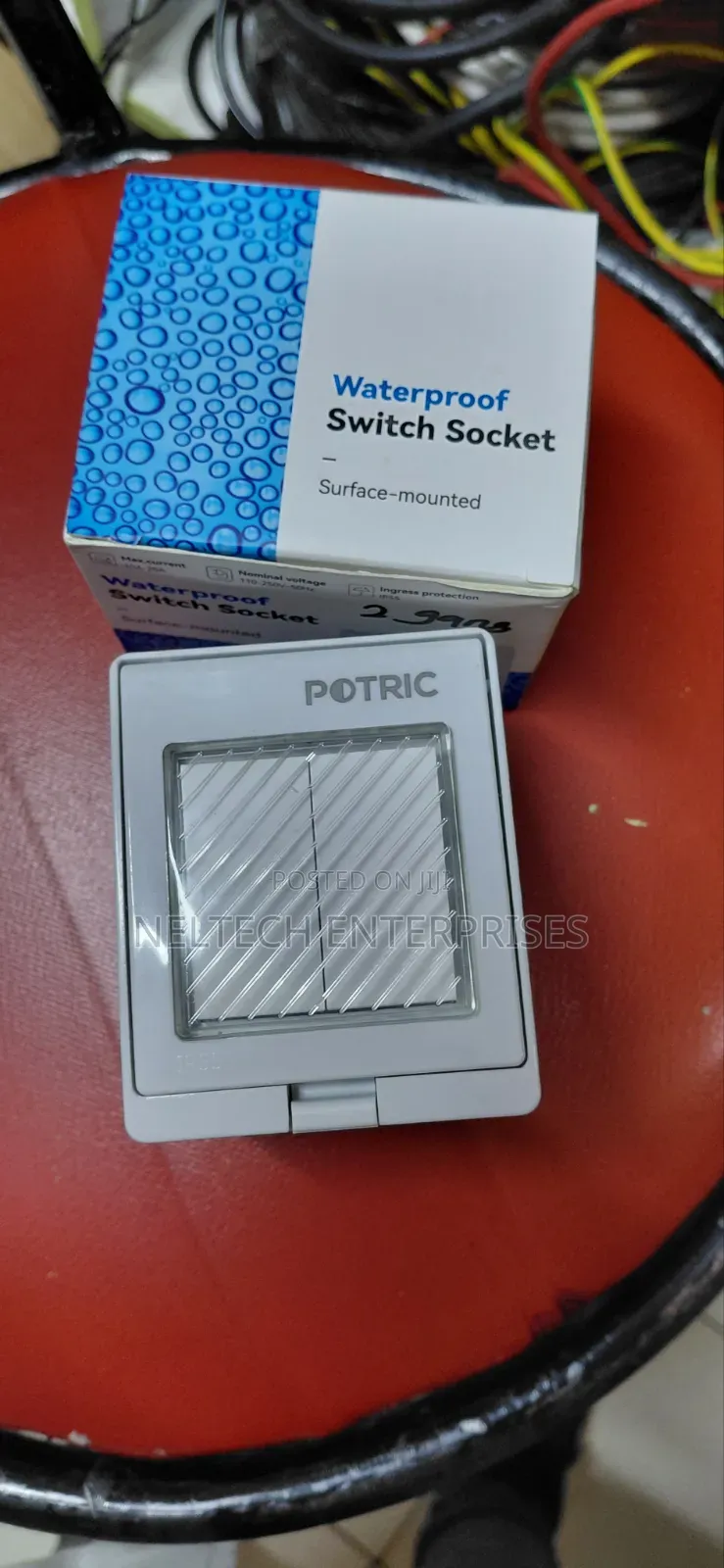 Waterproof Switch Socket Two Gang